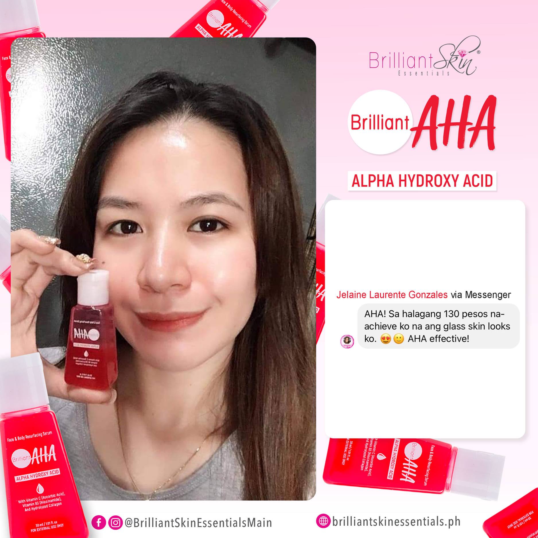 BrilliantSkin AHA Serum 30ml - Image 4