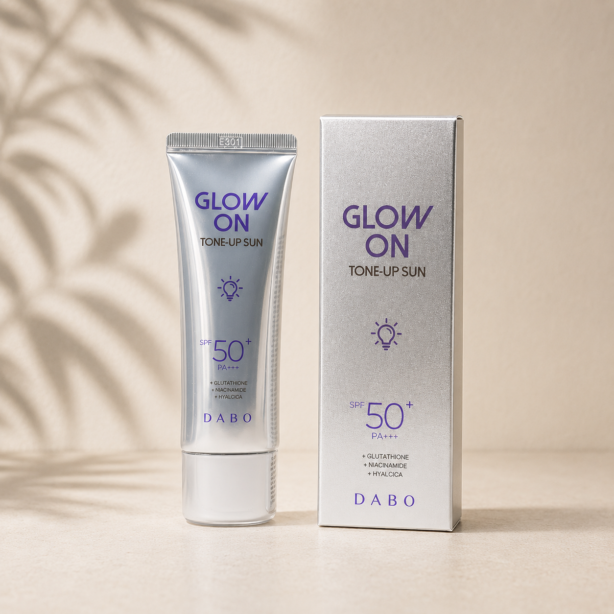 Dabo Glow On Tone-Up Sun Milky White SPF 50+ PA+++ 50 ml