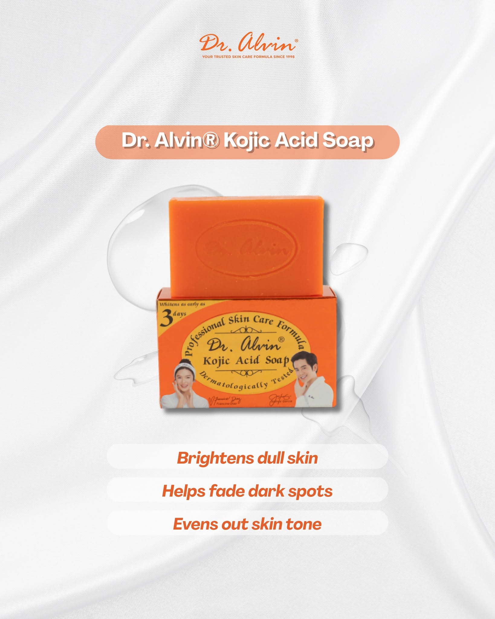 Dr. Alvin Kojic Acid Soap 135g